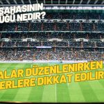 Futbol Sahasının Büyüklüğü Nedir Sahalar Düzenlenirken Hangi Kriterlere Dikkat Edilir